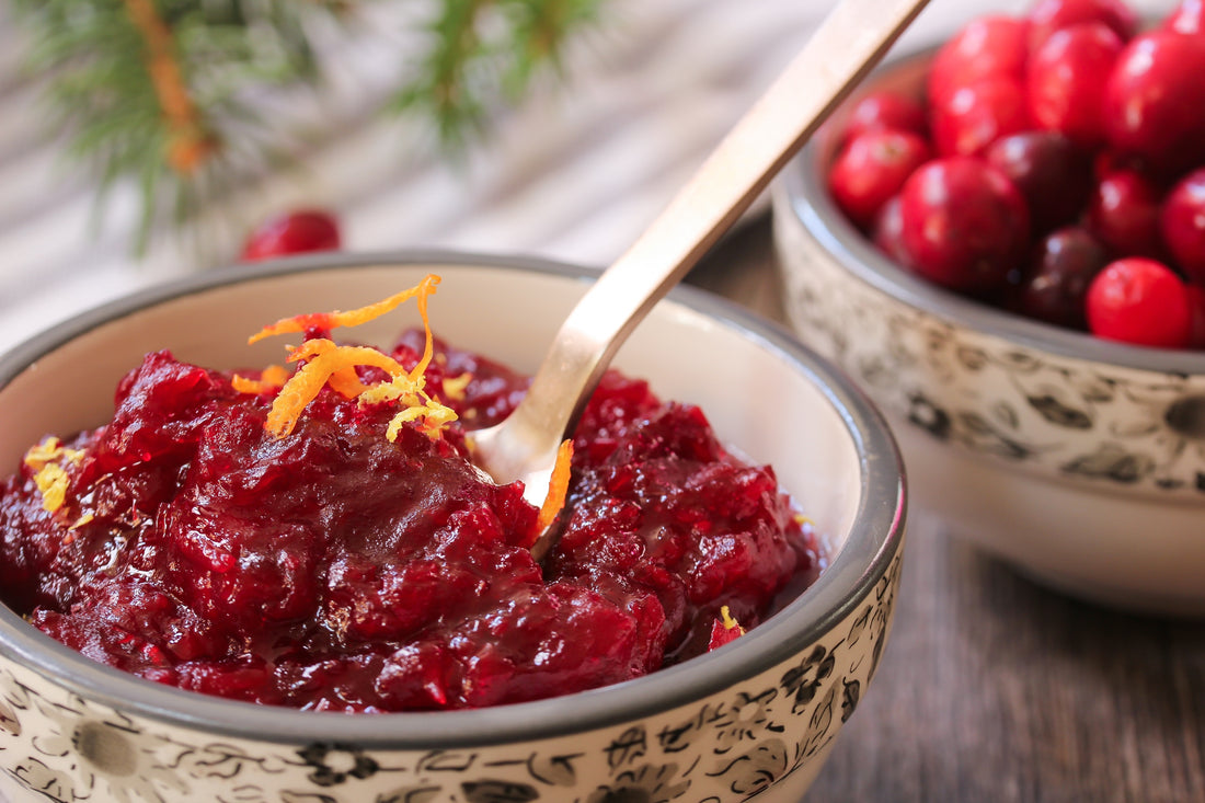 Thanksgiving "Kicking Cranberry Sauce" (p. 165)